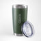 Rambler 20 oz Tumbler Lucky Army Green