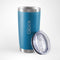 Rambler 20 oz Tumbler Lucky Porsche Blue